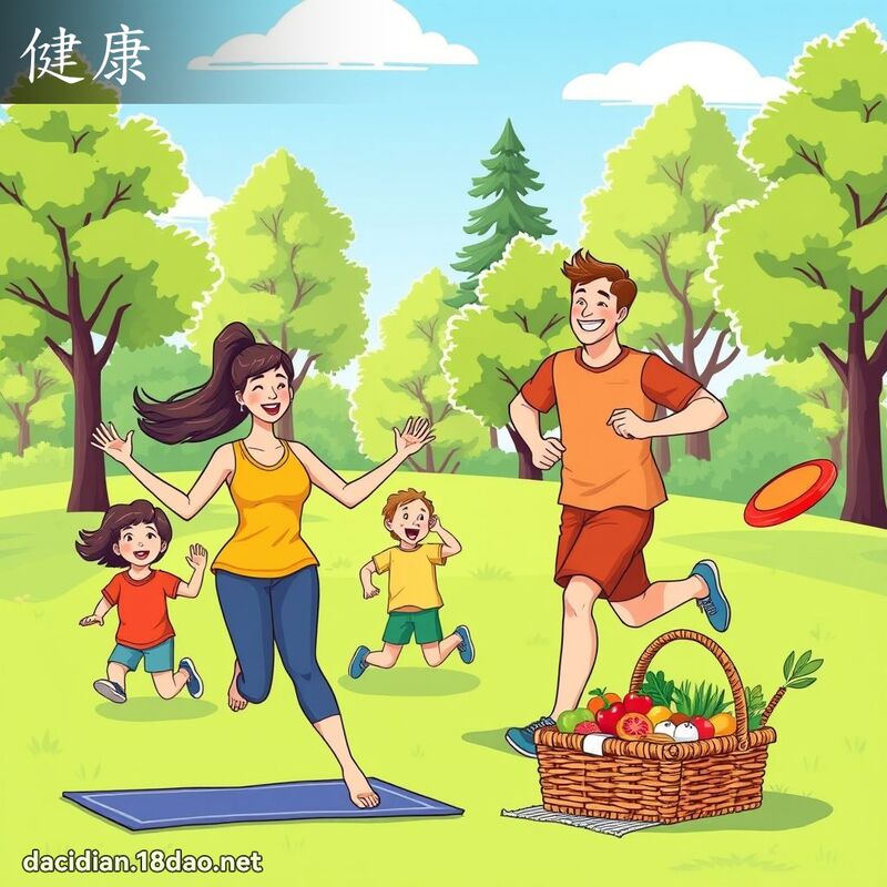 健康 - 國語大辭典配圖