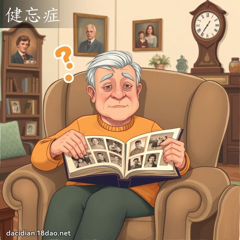 健忘症 - 國語大辭典配圖