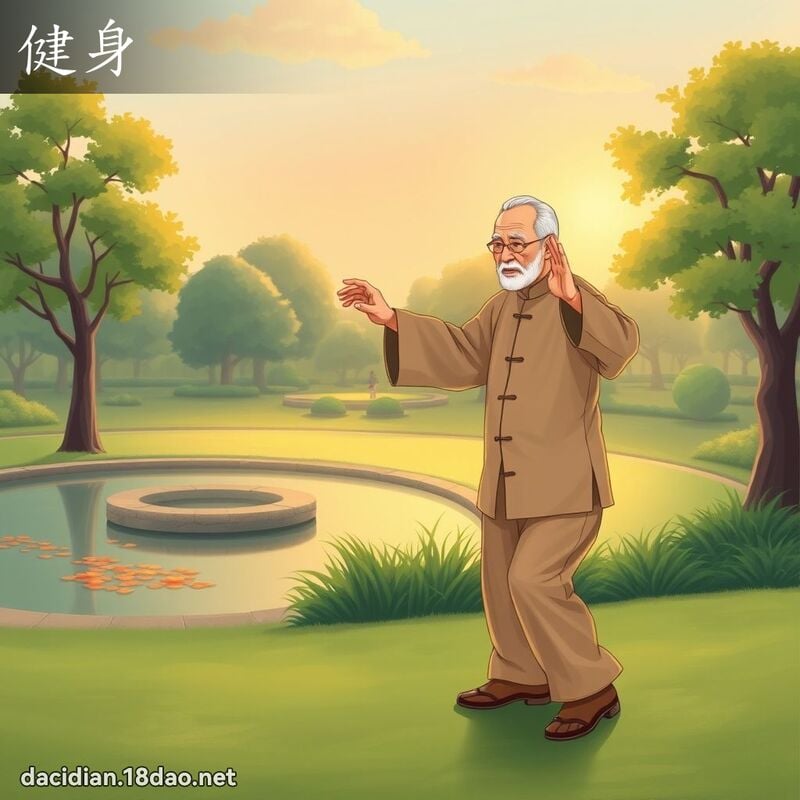 健身 - 國語大辭典配圖