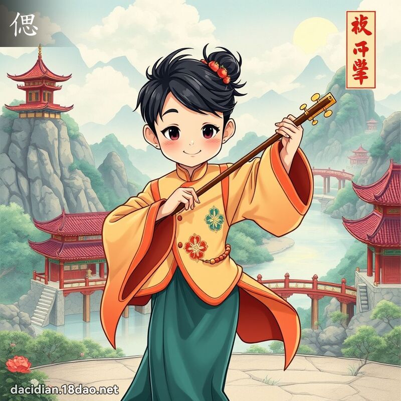 漢字: 偲 (多音字)