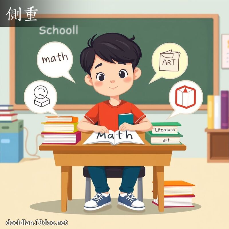 側重 - 國語大辭典配圖