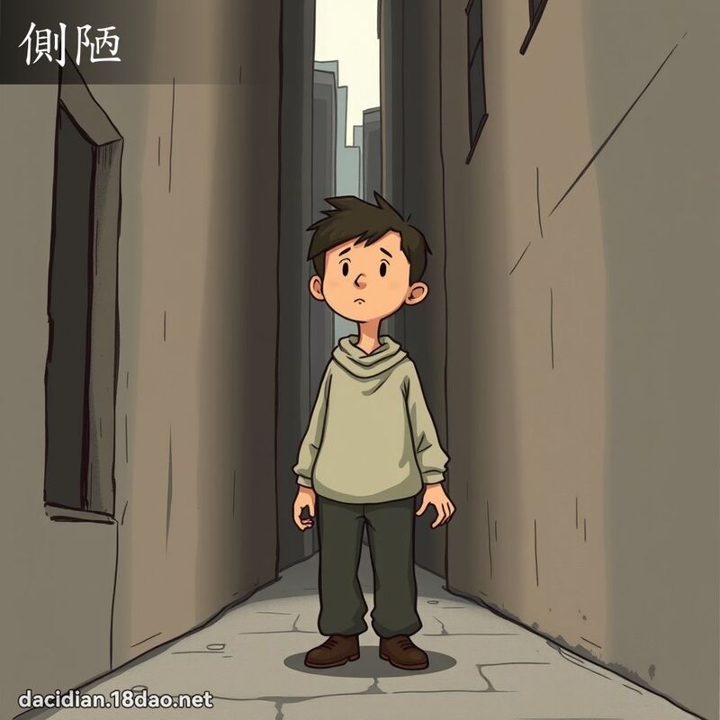 侧陋 - 国语大辞典配图