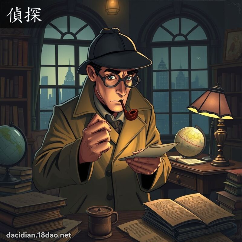 侦探 - 国语大辞典配图