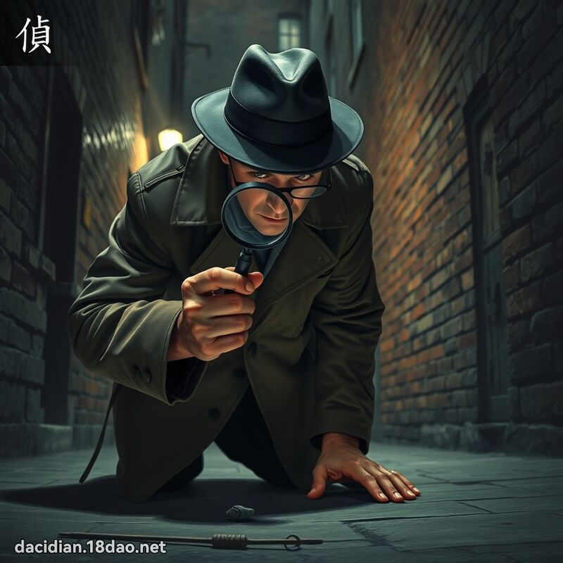 侦 - 国语大辞典配图