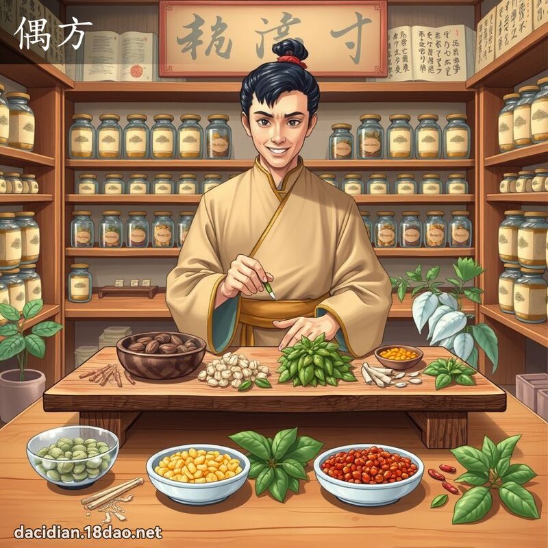 偶方 - 国语大辞典配图
