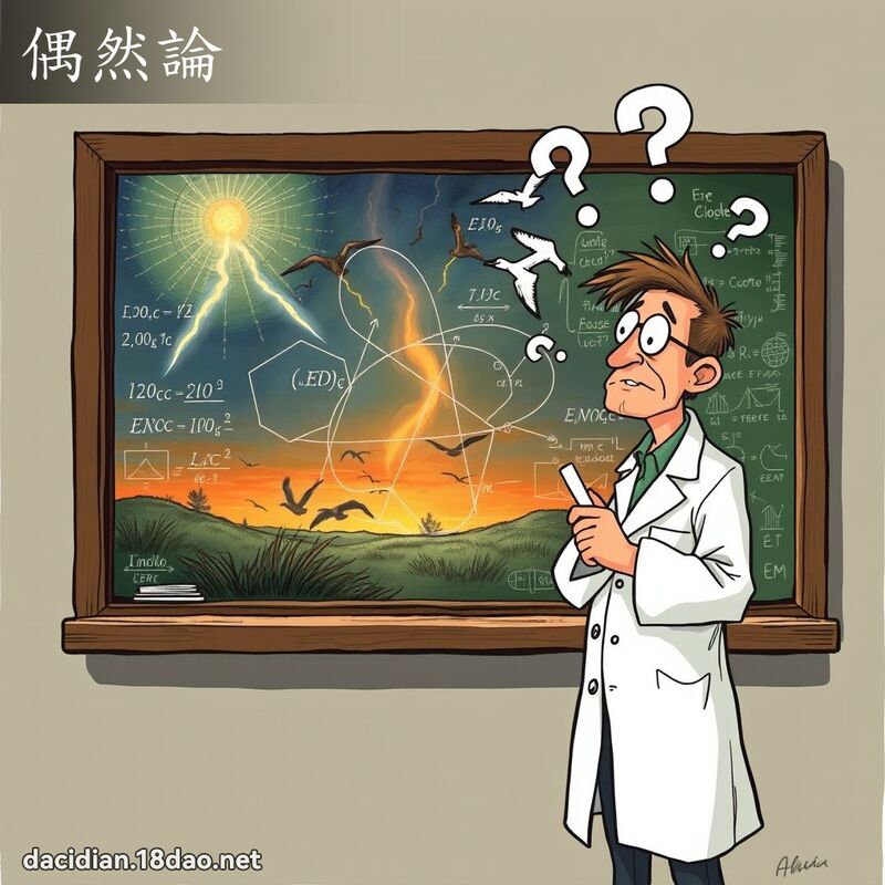 偶然論 - 國語大辭典配圖