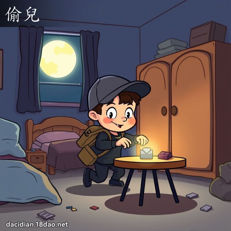 偷兒 - 國語大辭典配圖