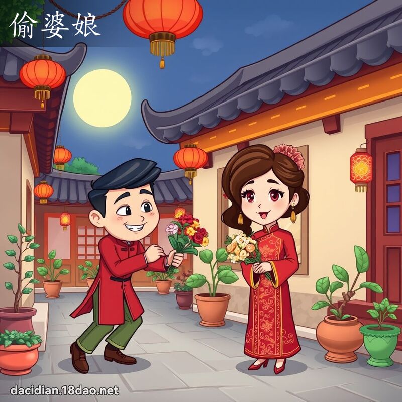 偷婆娘 - 国语大辞典配图