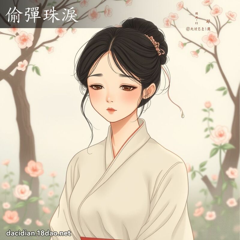 偷弹珠泪 - 国语大辞典配图