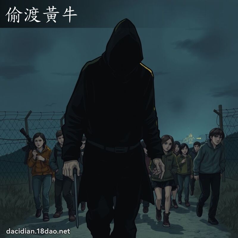 偷渡黃牛 - 國語大辭典配圖
