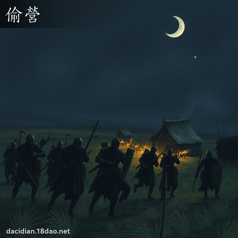 偷營 - 國語大辭典配圖