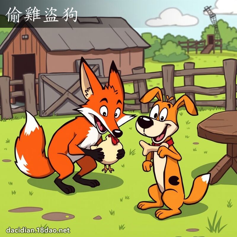 偷雞盜狗 - 國語大辭典配圖