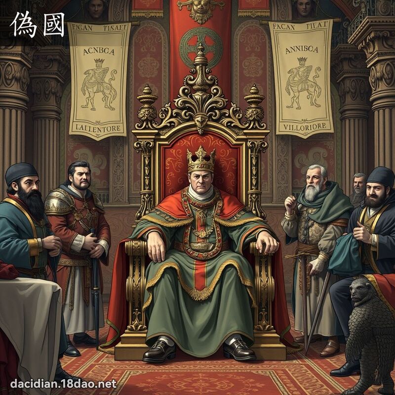 偽國 - 國語大辭典配圖