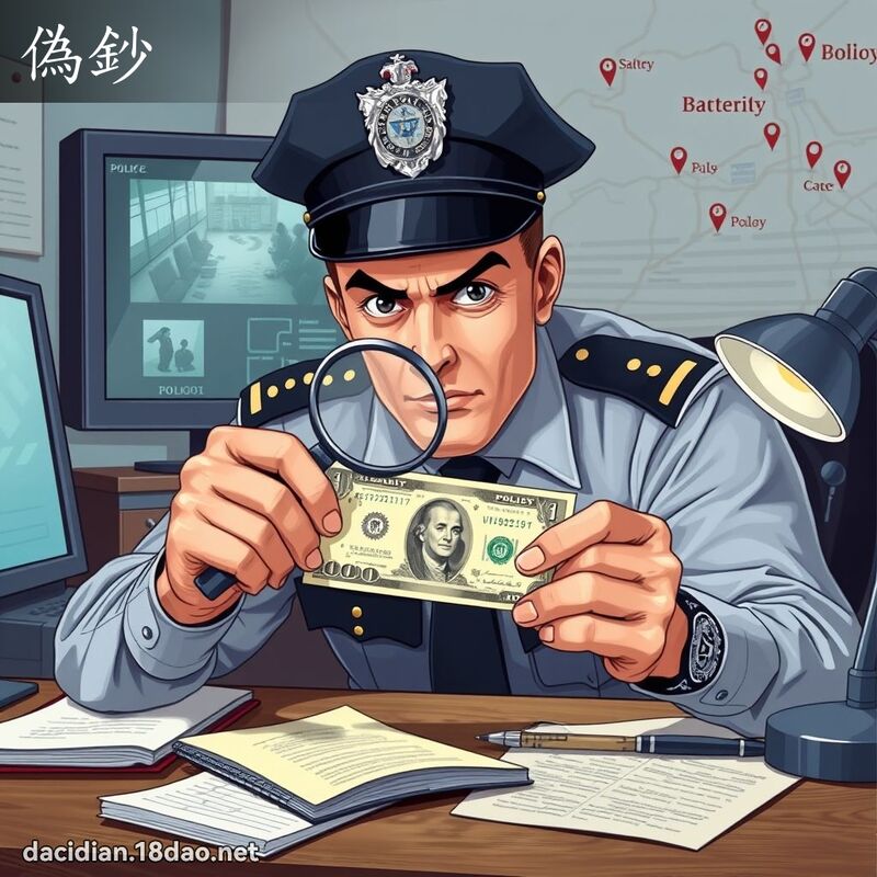 偽鈔 - 國語大辭典配圖