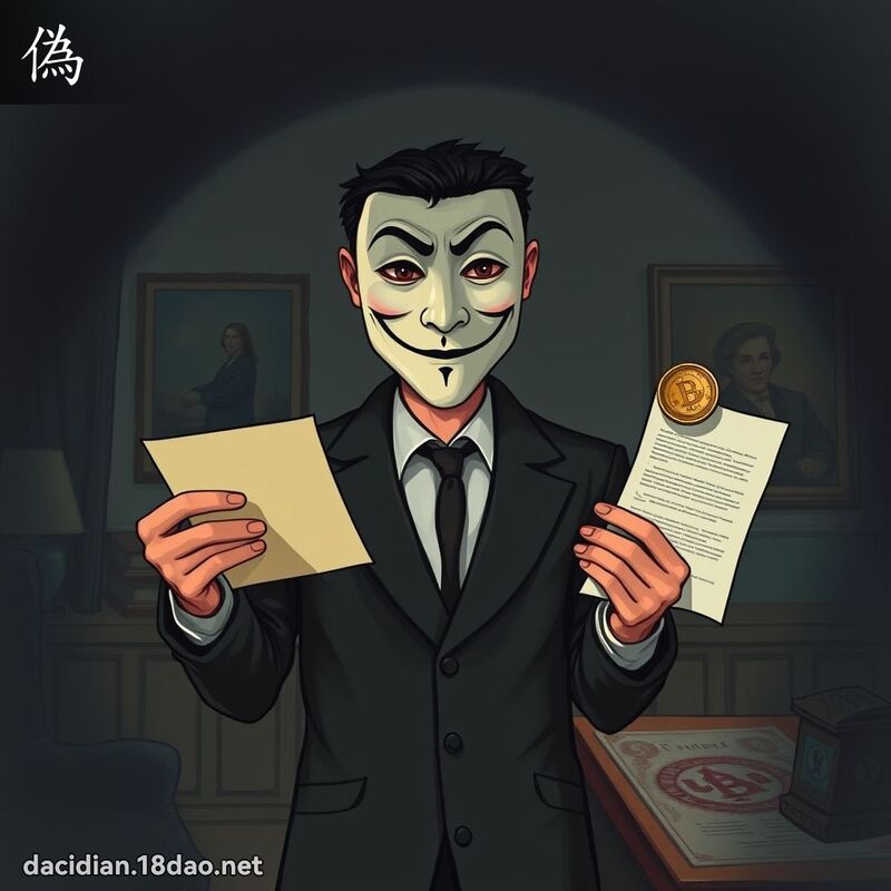 偽 - 國語大辭典配圖