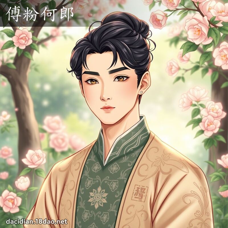 傅粉何郎 - 國語大辭典配圖