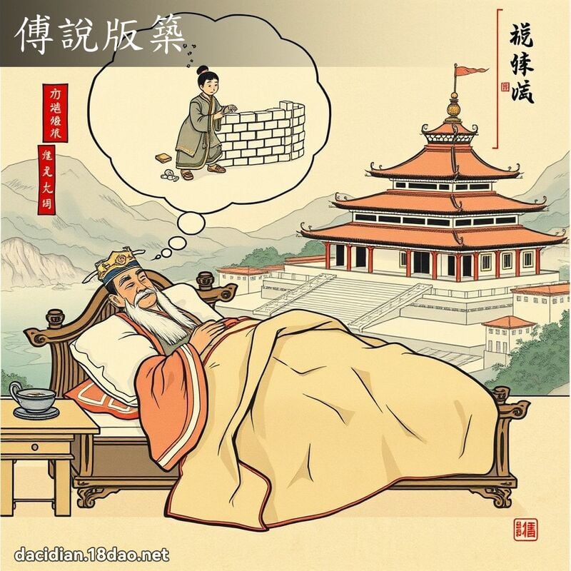 傅說版築 - 國語大辭典配圖