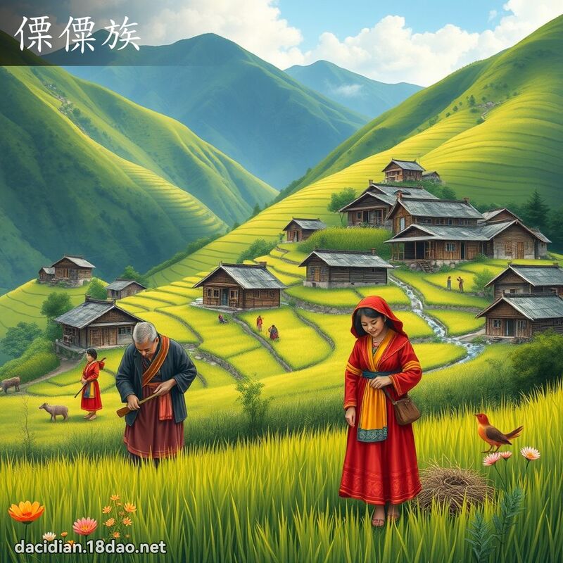 傈僳族 - 國語大辭典配圖