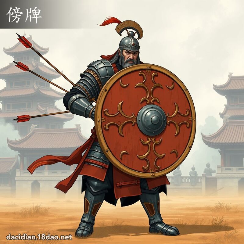 傍牌 - 國語大辭典配圖