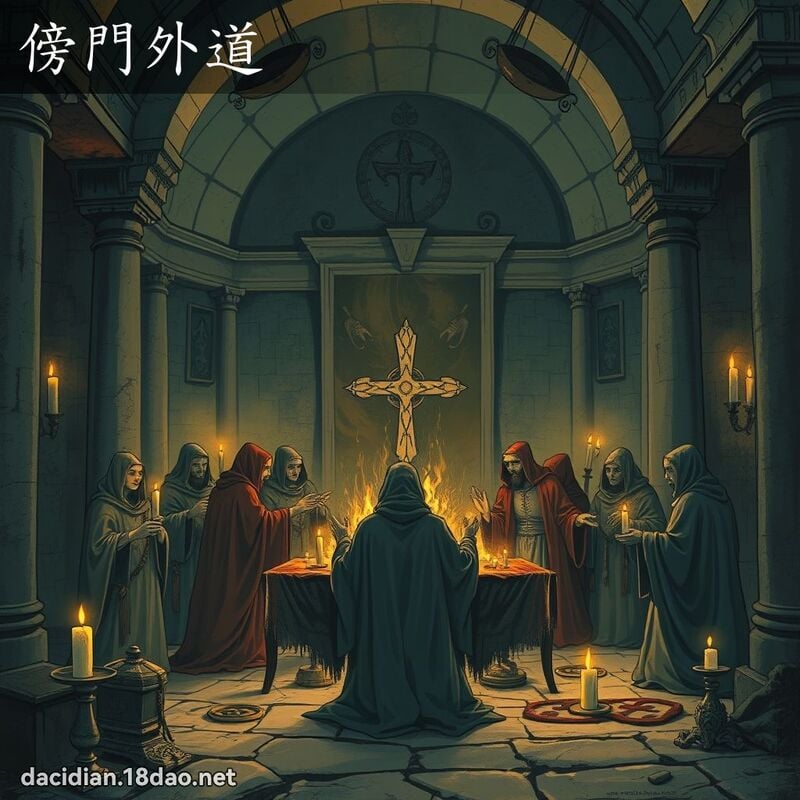 傍門外道 - 國語大辭典配圖