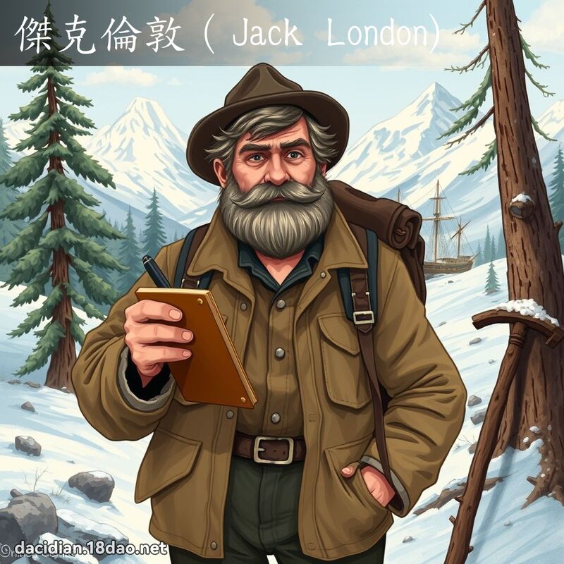 杰克伦敦（Jack London) - 国语大辞典配图