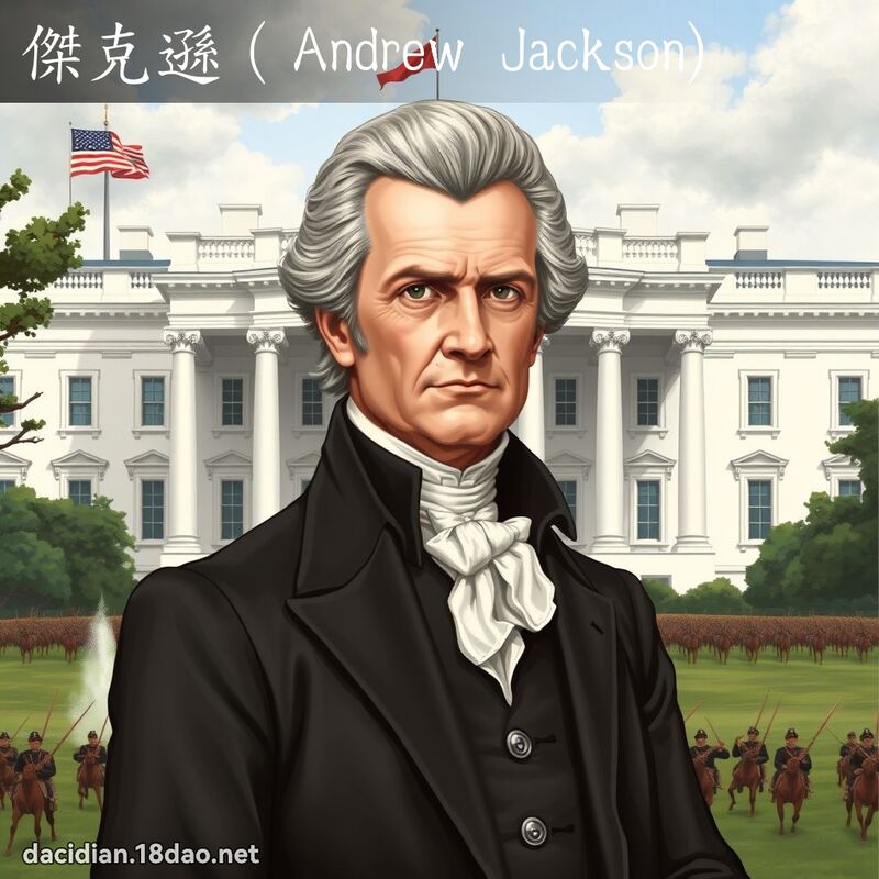 傑克遜（Andrew Jackson) - 國語大辭典配圖