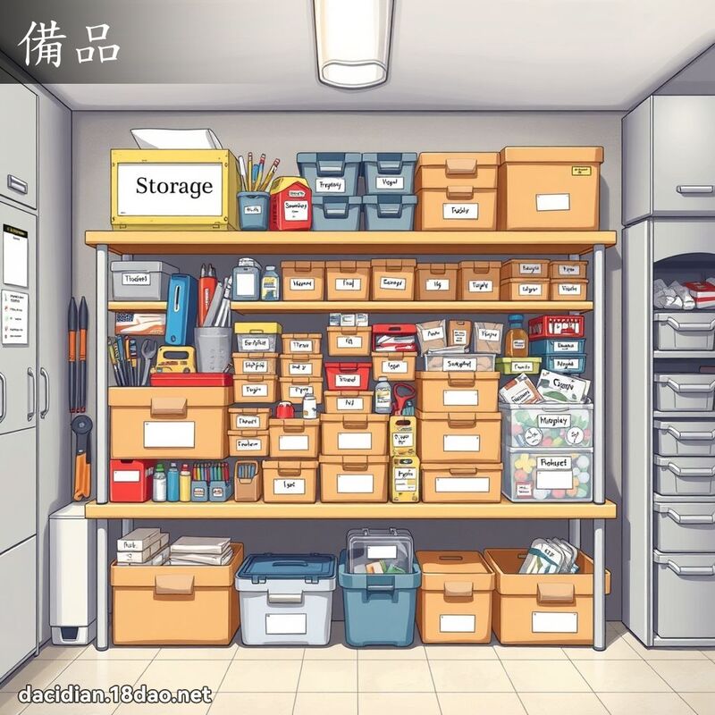 備品 - 國語大辭典配圖