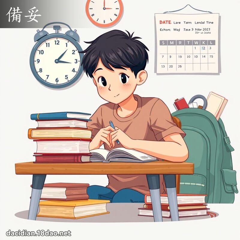 備妥 - 國語大辭典配圖