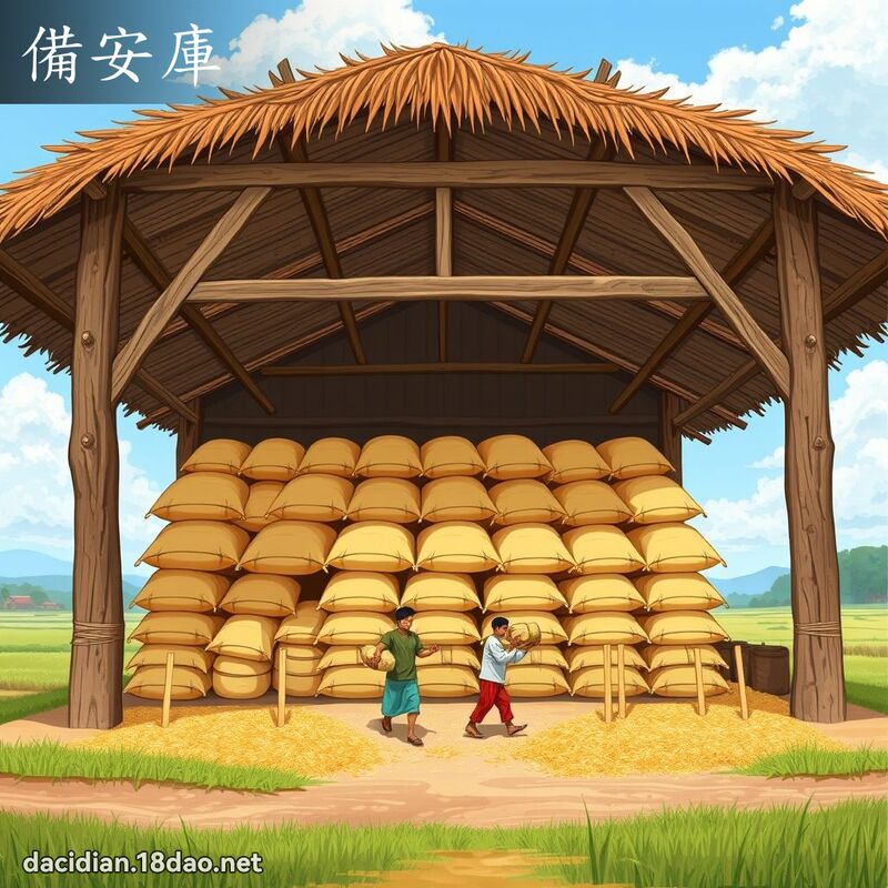 備安庫 - 國語大辭典配圖