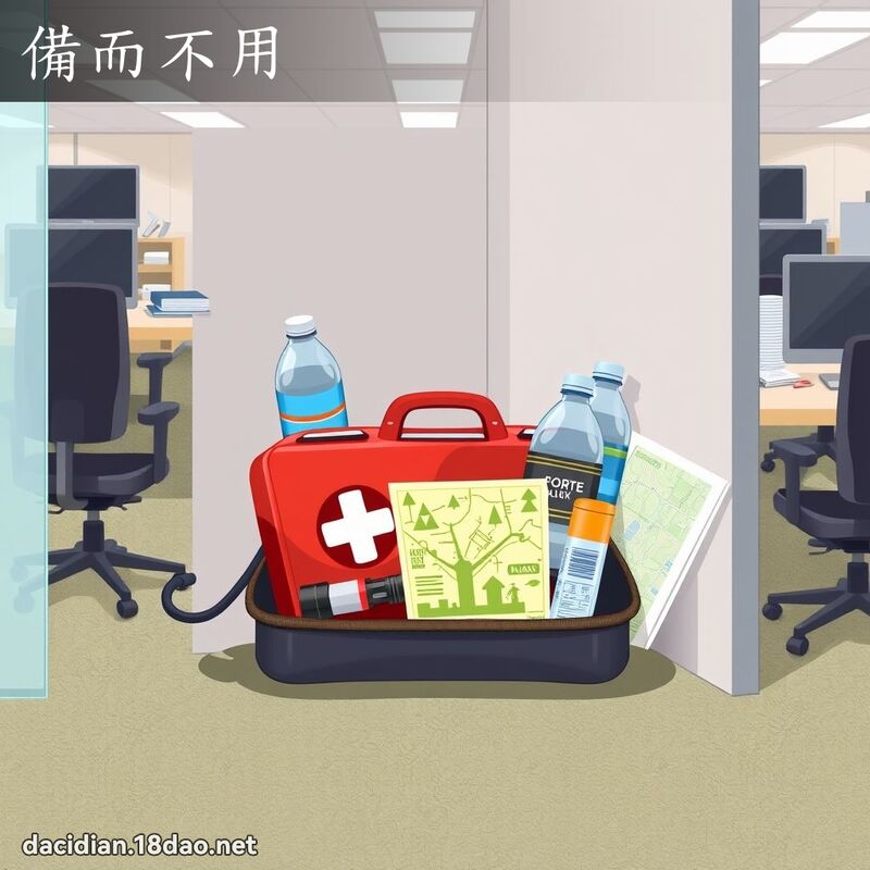 备而不用 - 国语大辞典配图