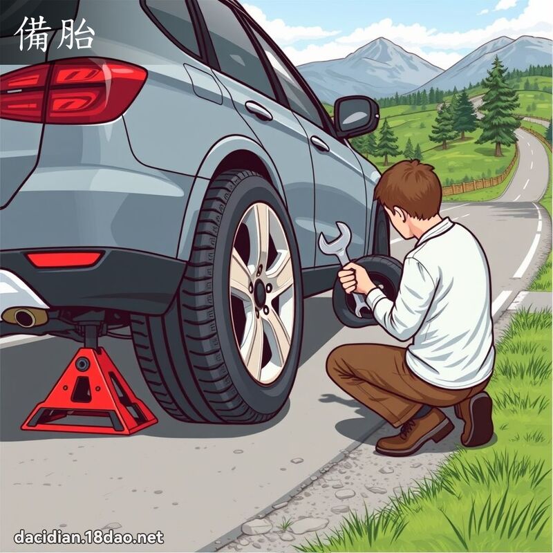 備胎 - 國語大辭典配圖