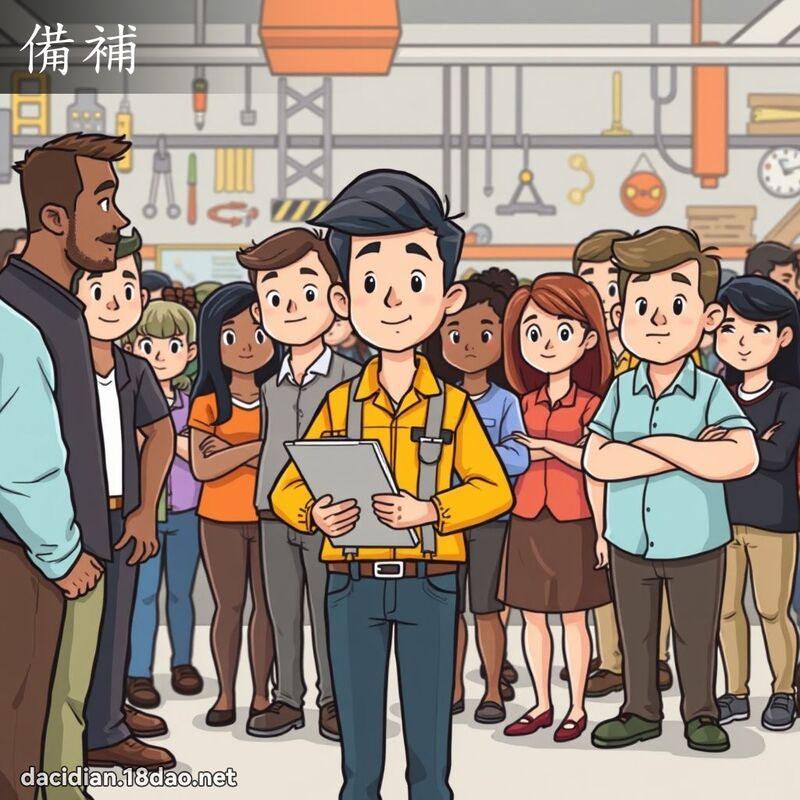 備補 - 國語大辭典配圖