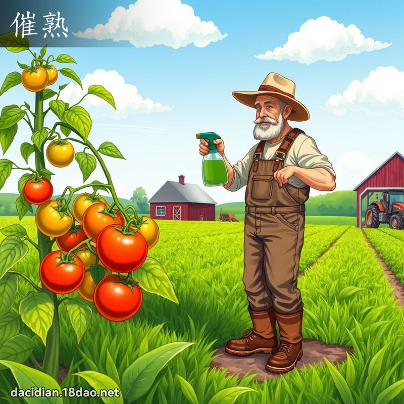 催熟 - 國語大辭典配圖