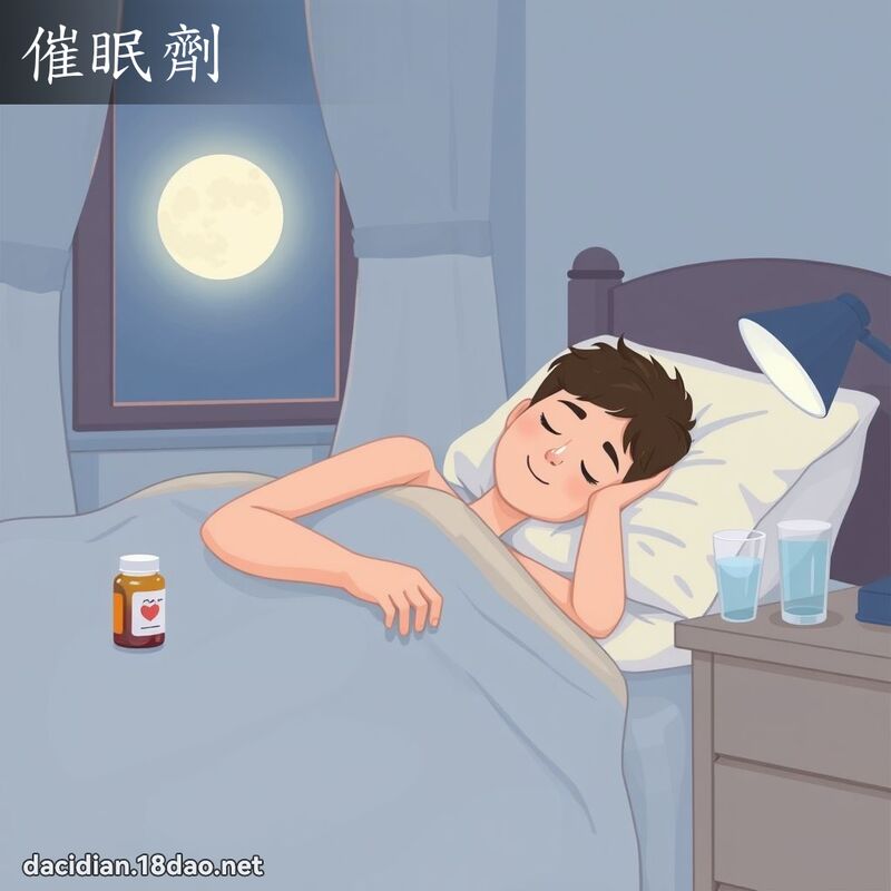催眠劑 - 國語大辭典配圖