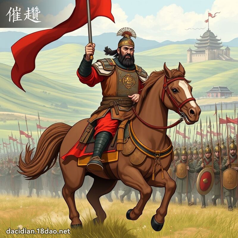 催趲 - 国语大辞典配图