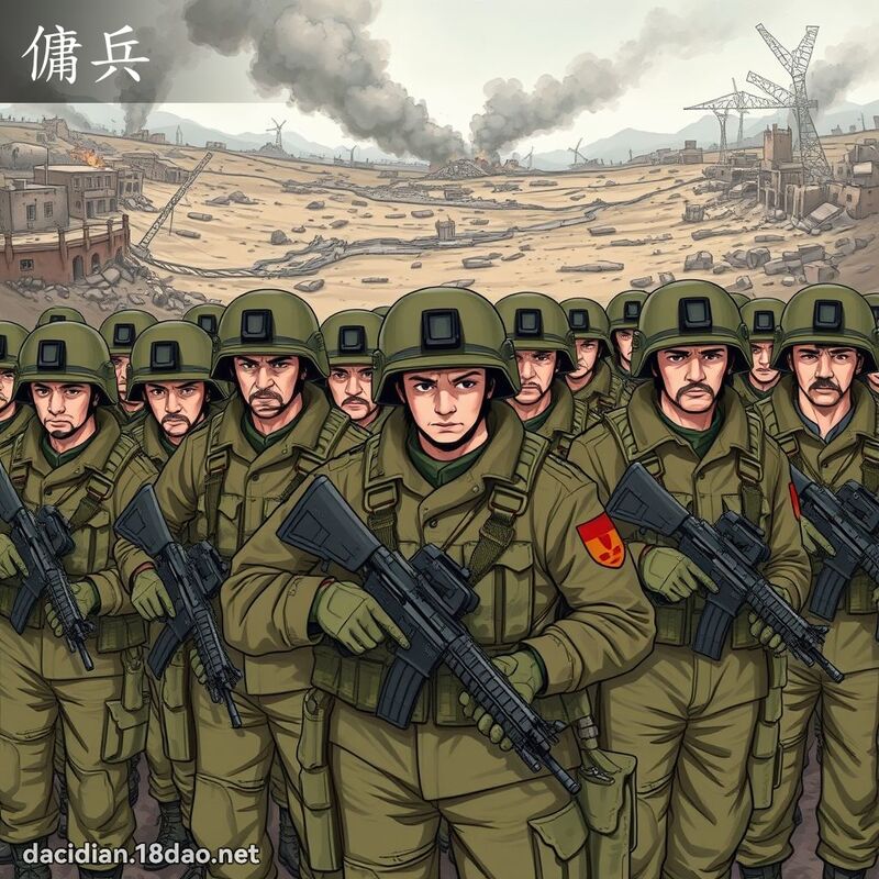 佣兵 - 国语大辞典配图