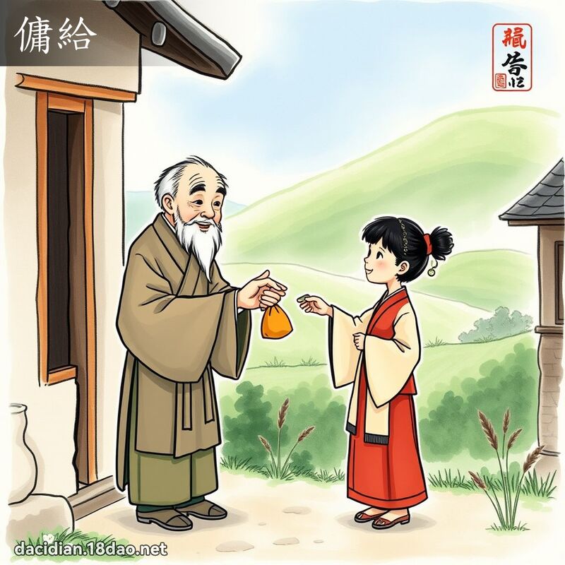 傭給 - 國語大辭典配圖