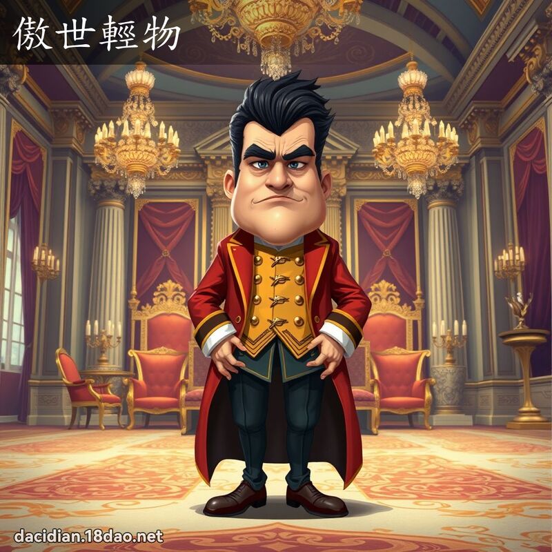 傲世輕物 - 國語大辭典配圖