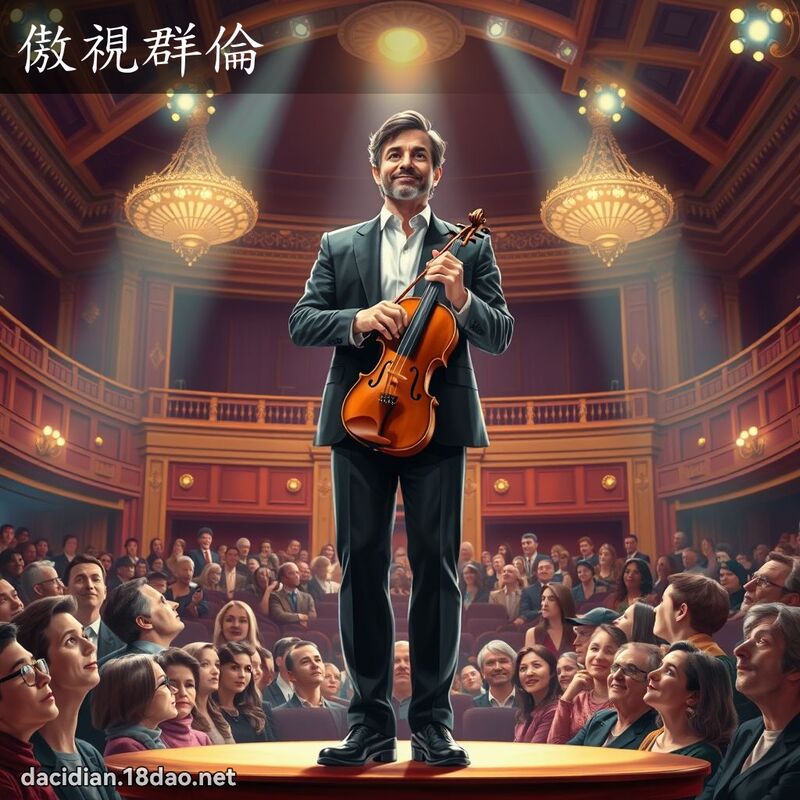 傲視群倫 - 國語大辭典配圖