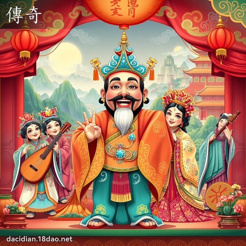 傳奇 - 國語大辭典配圖