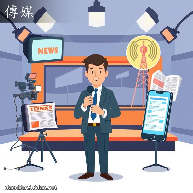 傳媒 - 國語大辭典配圖