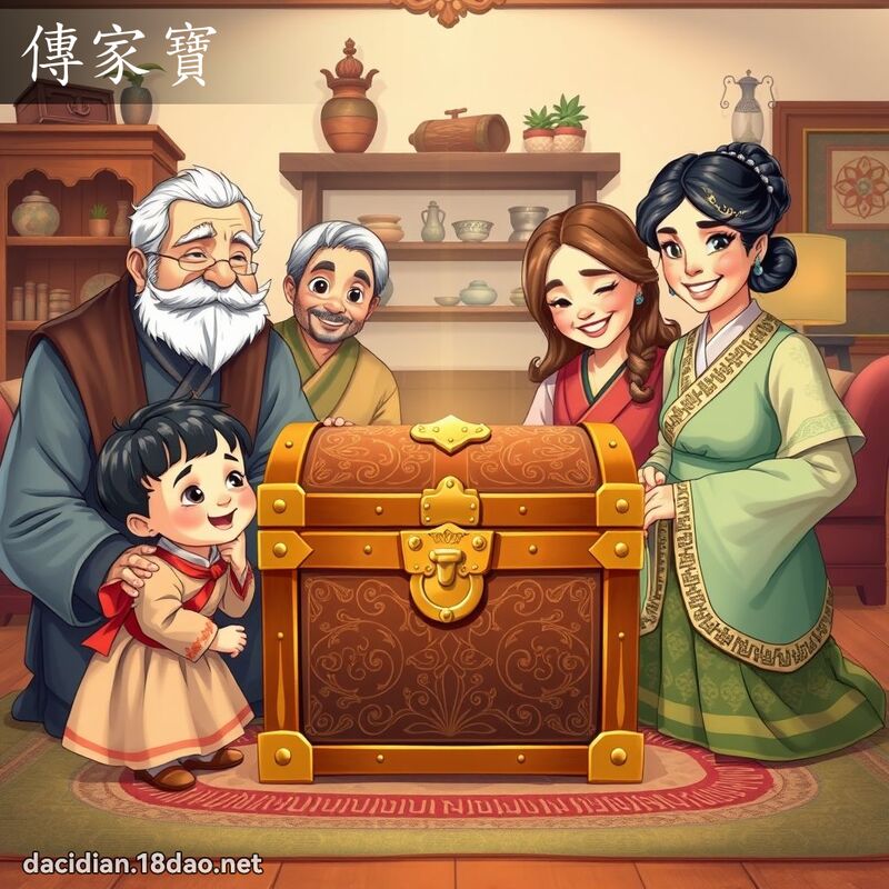 傳家寶 - 國語大辭典配圖