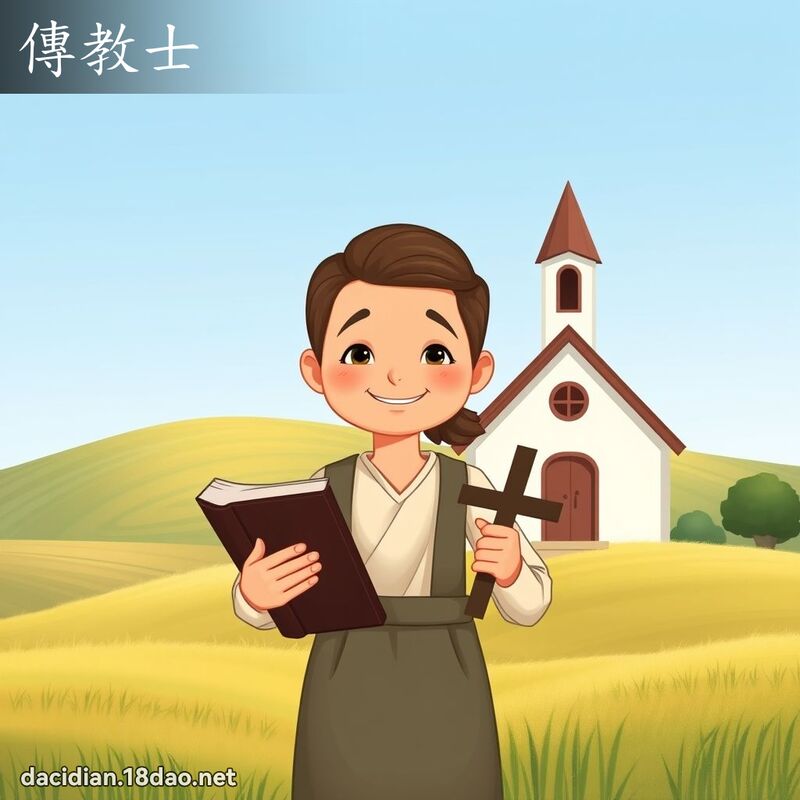 傳教士 - 國語大辭典配圖