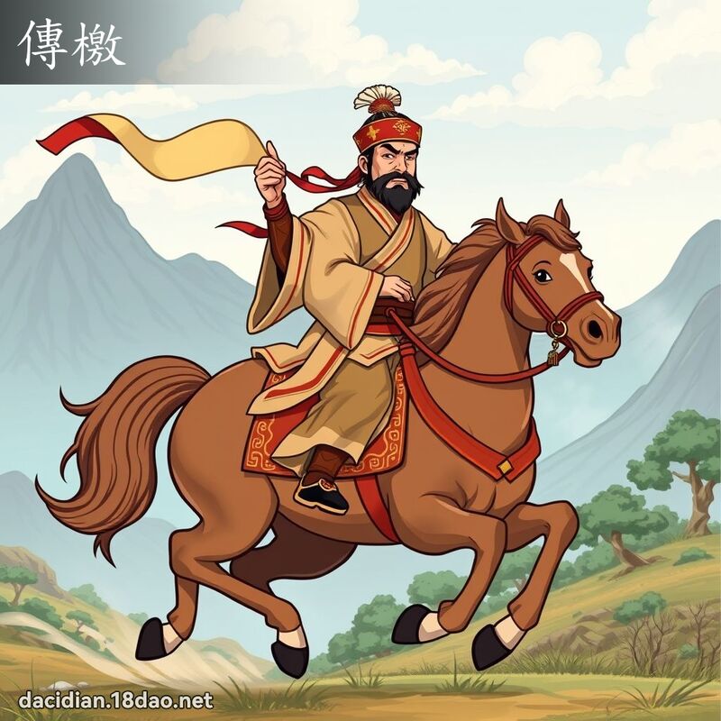 傳檄 - 國語大辭典配圖