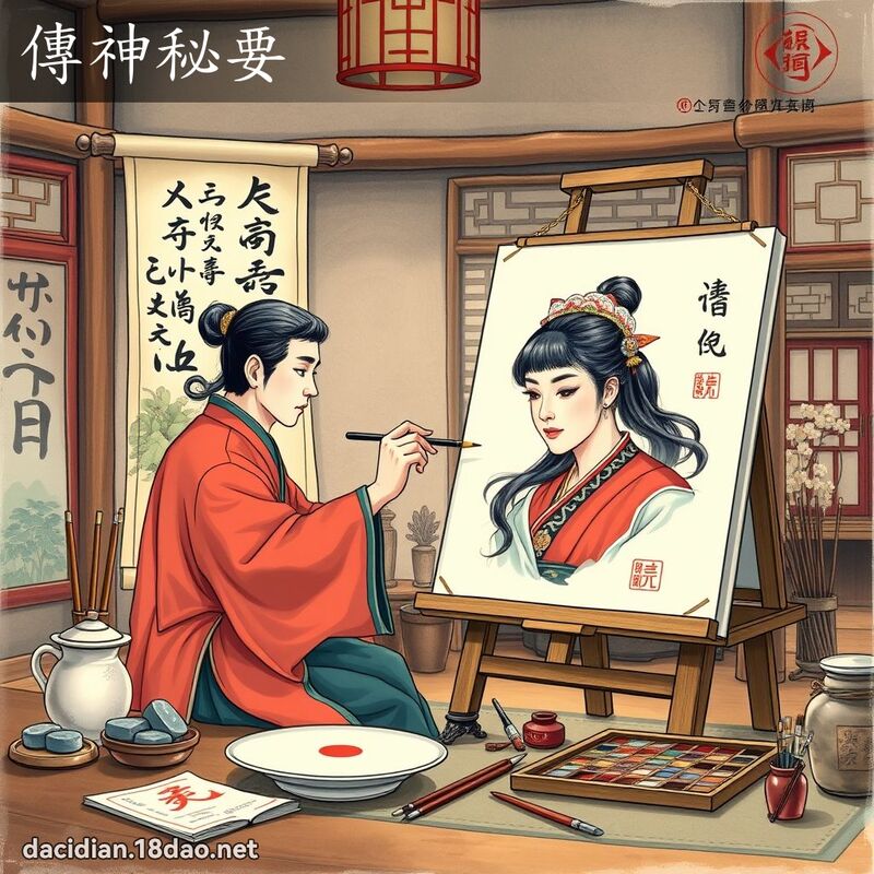 傳神秘要 - 國語大辭典配圖