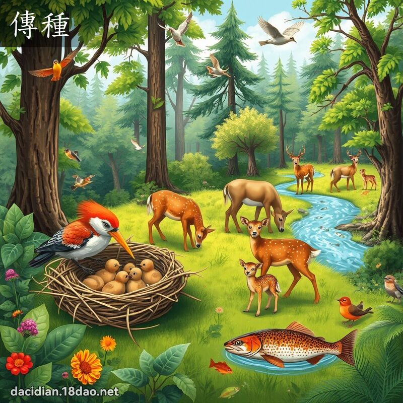 传种 - 国语大辞典配图