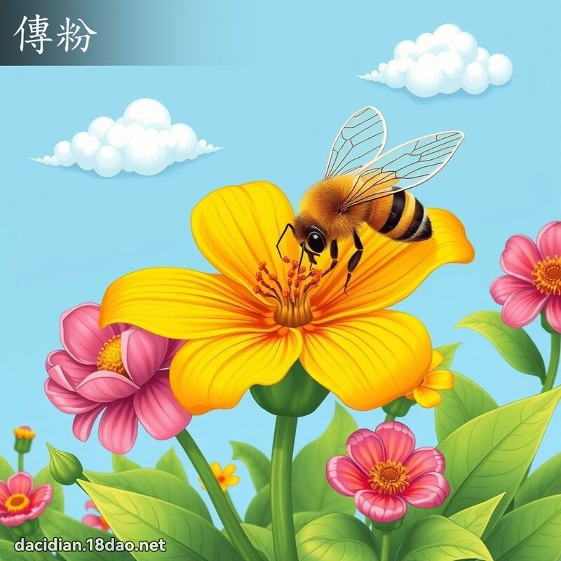 傳粉 - 國語大辭典配圖