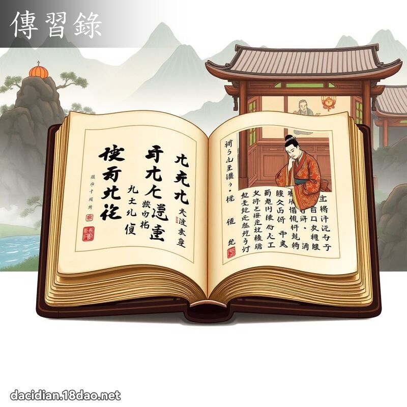 傳習錄 - 國語大辭典配圖