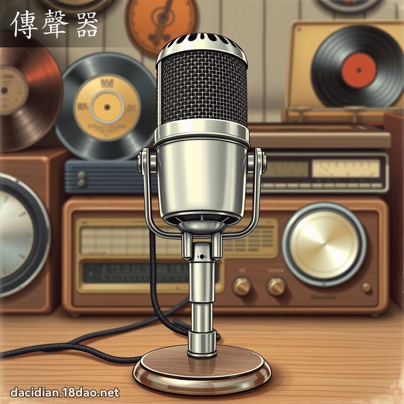 传声器 - 国语大辞典配图