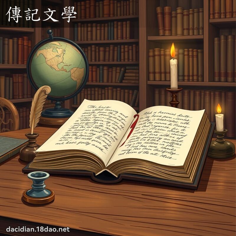 傳記文學 - 國語大辭典配圖